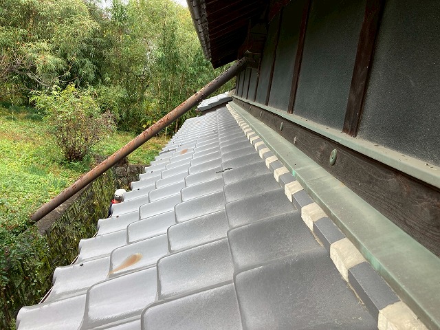 下やね（庇）の点検